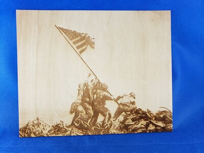 Your photo laser engraved in wood - image5
